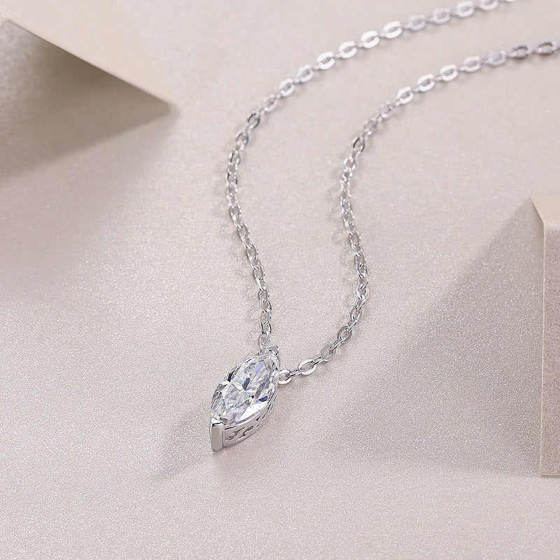 Silent Note Moissanite Necklace - S925