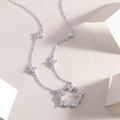 Iris Reverie Necklace - Moissanite S925 Silver