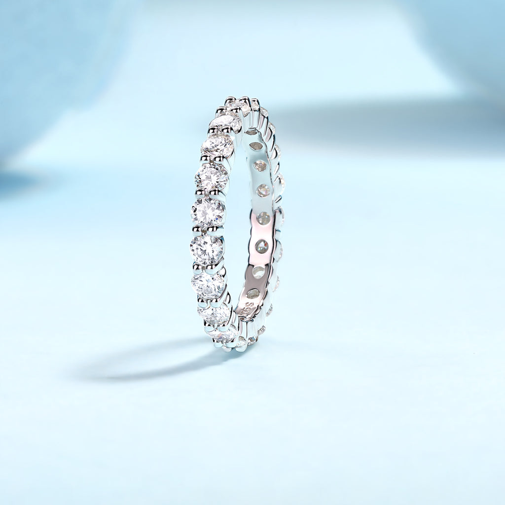 Cosmic Dawn Moissanite Ring S925 Silver