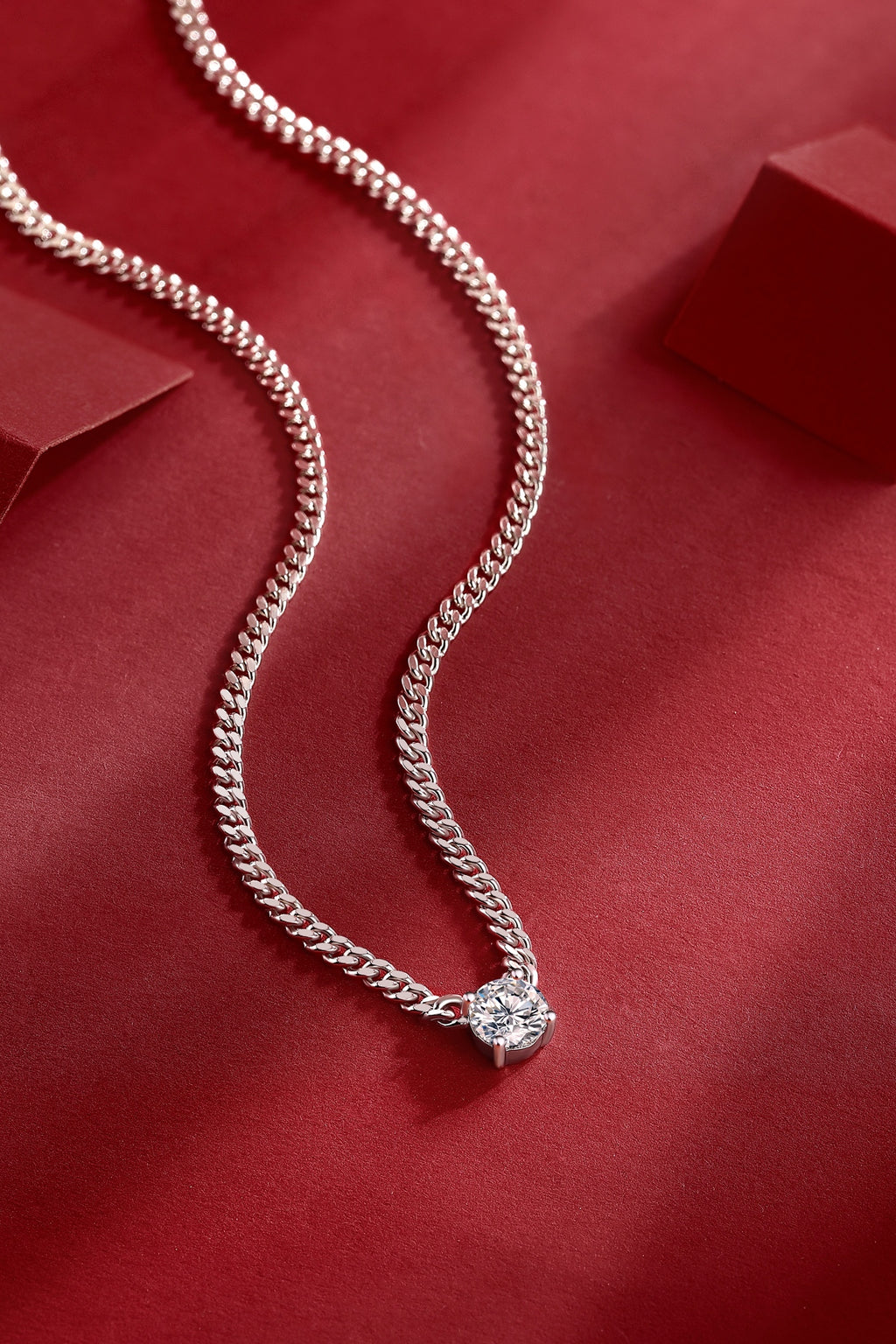Mystic Essence Moissanite Necklace - 1 Carat S925