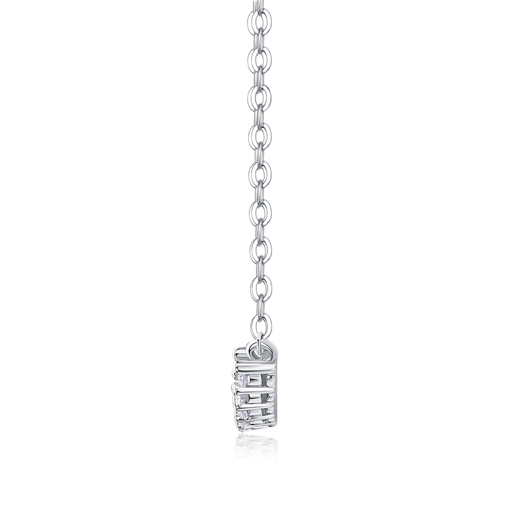Aldebaran Moissanite Necklace - Platinum