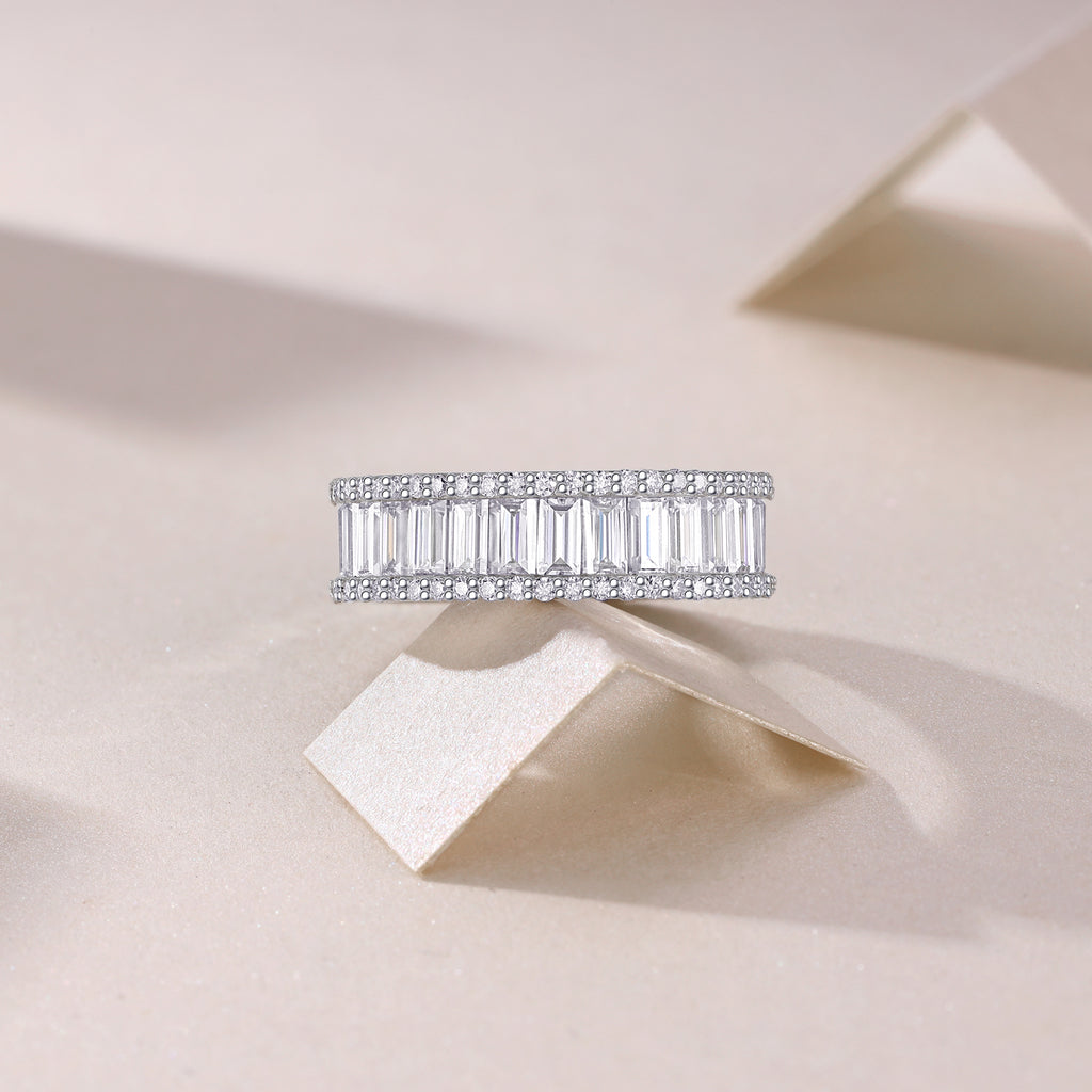 Photosphere Moissanite Ring - S925 Silver