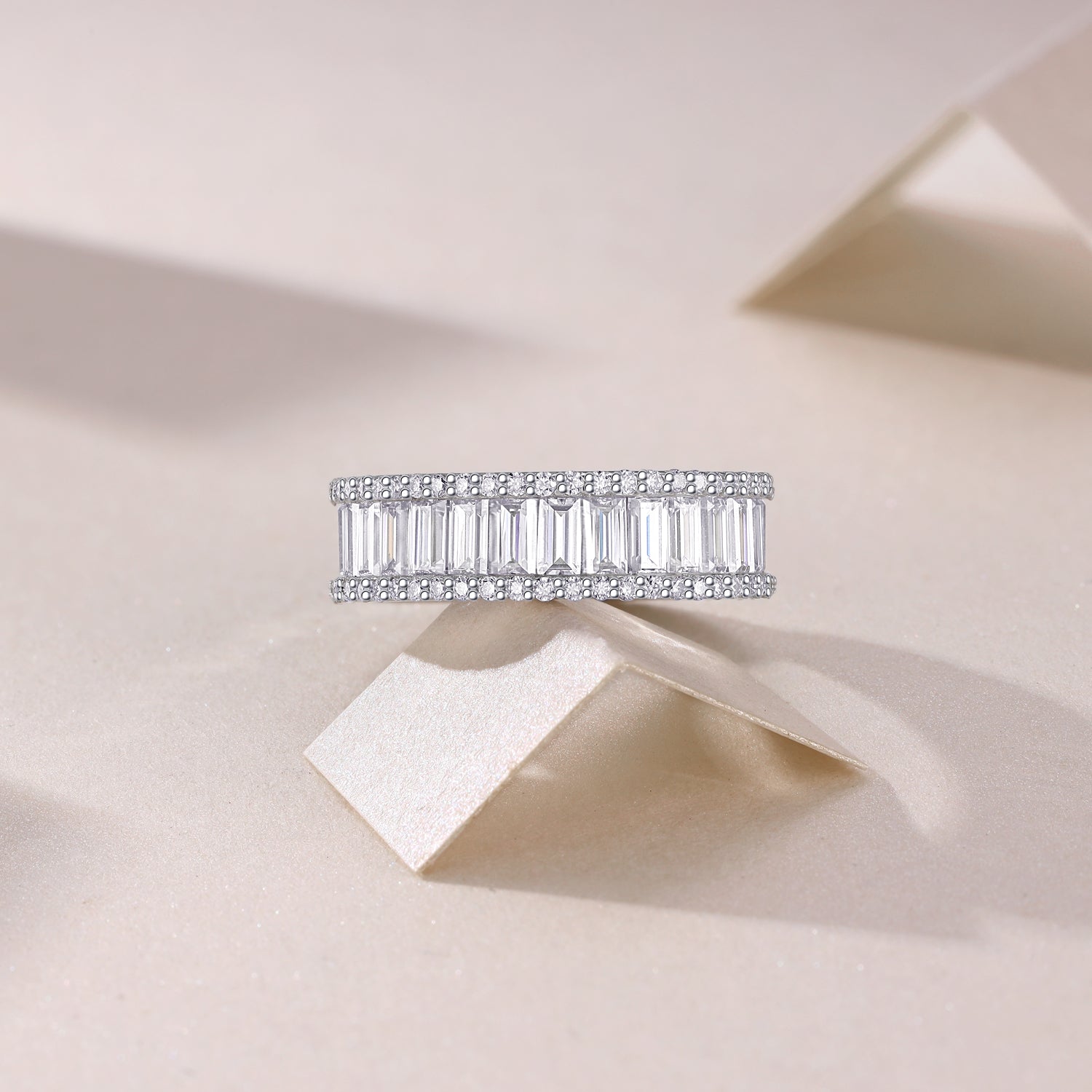 Photosphere Moissanite Ring - S925 Silver