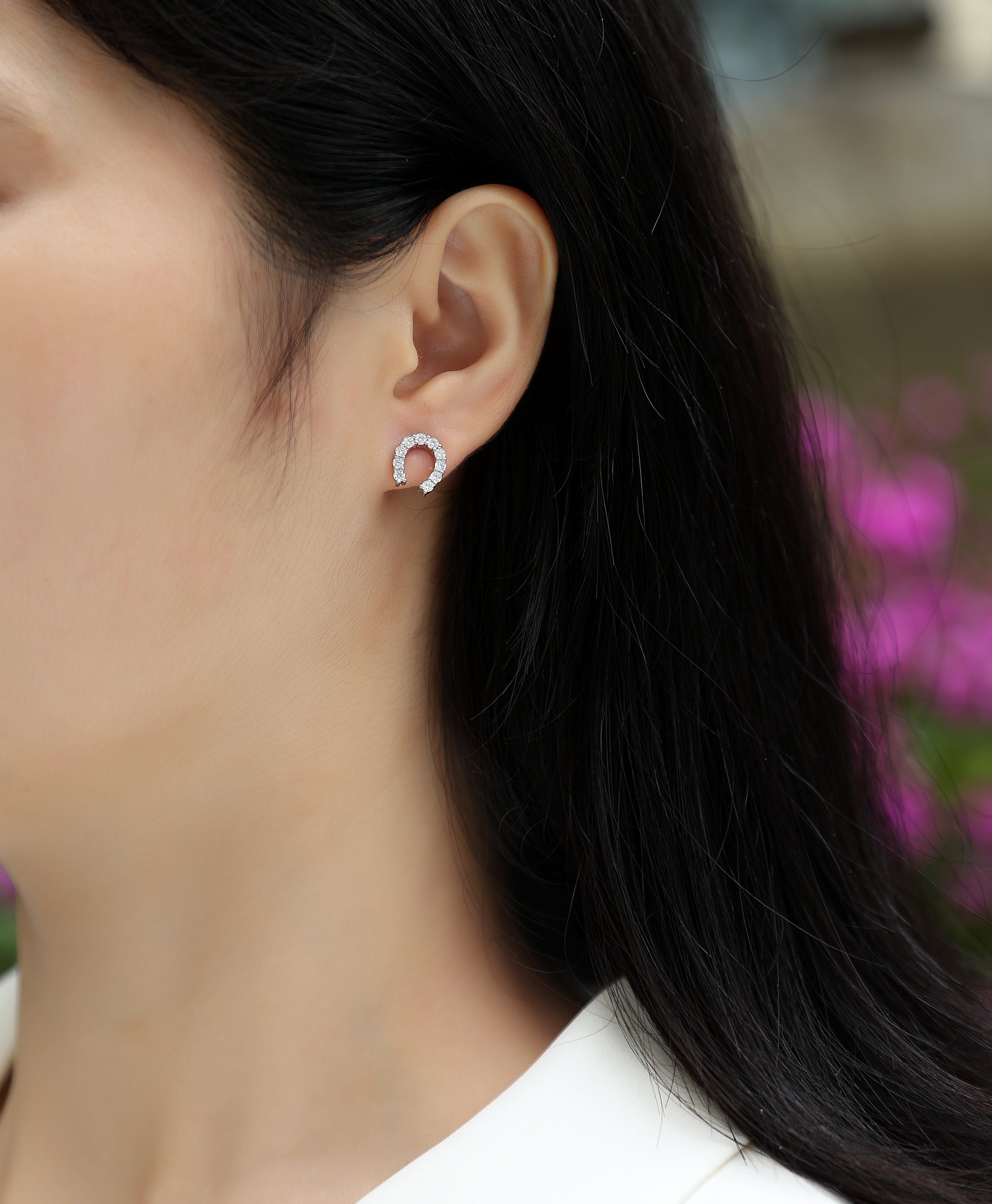 Genesis Moissanite Stud Earrings S925 Silver