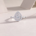 Magnetic North Moissanite Ring S925 Silver