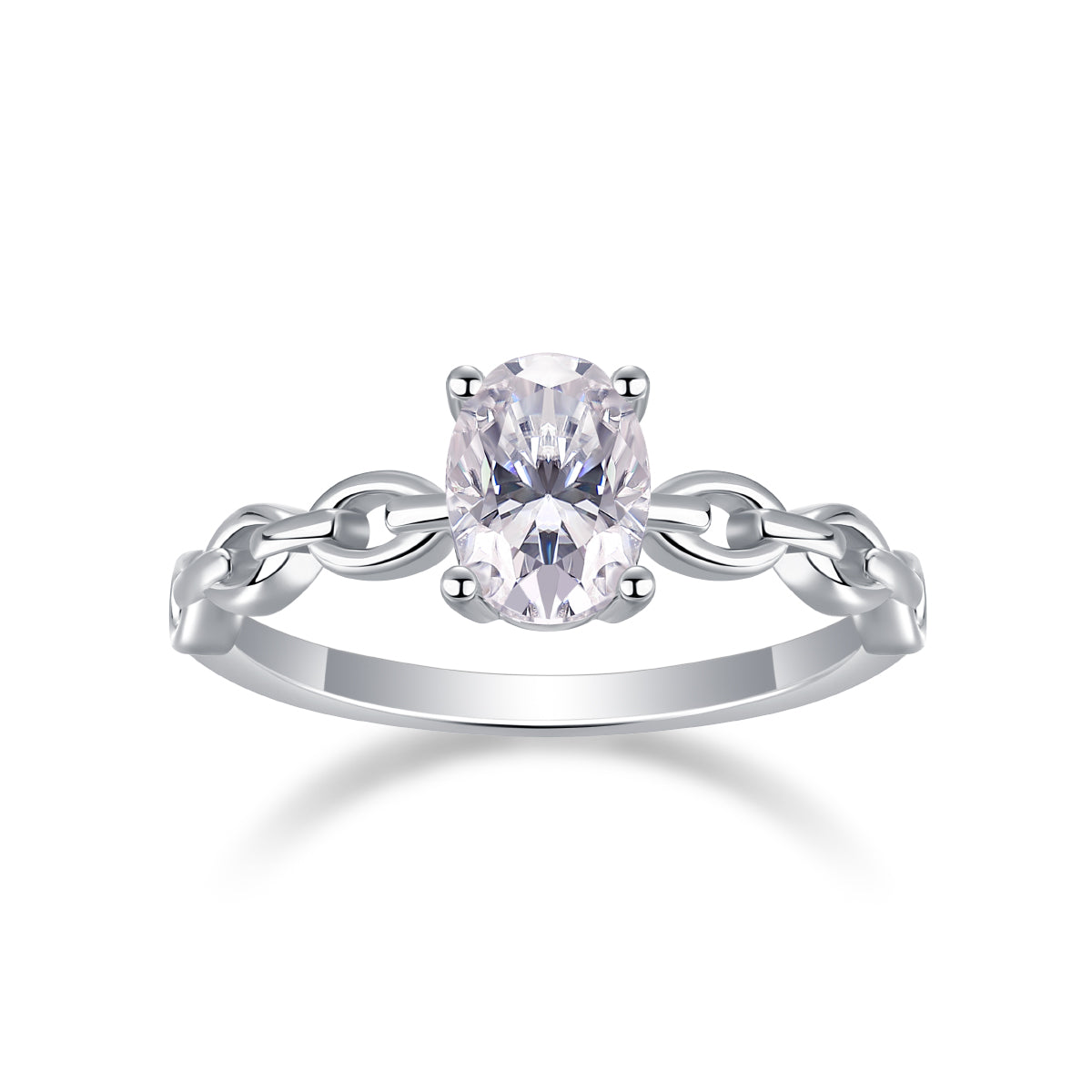 Polaris Moissanite Ring - S925 Silver